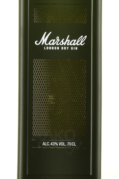 Marshall London Dry Gin - джин Маршалл Лондон Драй 0.7 л