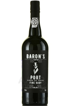 Baron’s Port Fine Ruby - портвейн Бэрон’с Порт Файн Руби 0.75 л