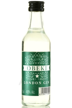 Obeki London Gin - Обеки Лондон Джин 0.05 л