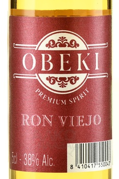 Obeki Ron Viejo - ром Обеки Рон Вьехо 0.05 л