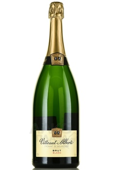 Vitteaut-Alberti Cremant de Bourgogne Blancs Brut - вино игристое Витто Альберти Креман де Бургонь Блан Брют 2020 год 1.5 л белое брют