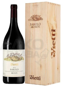 Vietti Barolo Brunate - вино Вьетти Бароло Брунате в д/у 2019 год 1.5 л красное сухое