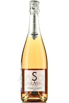 Salasar Carte Rose Cremant de Limoux - вино игристое Салазар Карт Розе Креман де Лиму 2021 год 0.75 л брют розовое