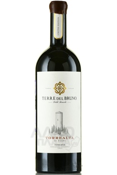 Cabernet Sauvignon Torrealta Toscana Terre del Bruno - вино Каберне Совиньон Торреальта Тоскана Терре дель Бруно 2021 год 0.75 л красное сухое в д/у