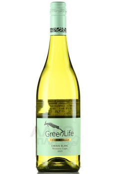 GreenLife Chenin Blanc Western Cape - вино ГринЛайф Шенен Блан Вестерн Кейп 2023 год 0.75 л белое сухое