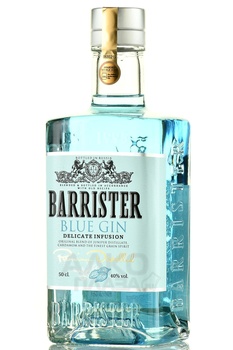 Barrister Blue Gin - джин Барристер Блю 0.5 л