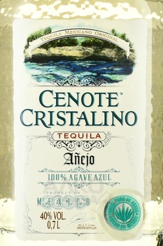 Cenote Cristalino - текила Сеноте Кристалино 0.7 л