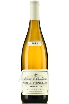 Domaine du Chardonnay Chablis 1-er Cru Montmains - вино Домэн дю Шардоне Шабли Премье Крю Монмэн 2022 год 0.75 л белое сухое