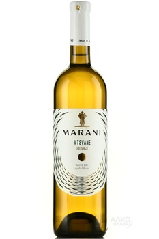 Marani Mtsvane - вино Марани Мцване 0.75 л белое сухое