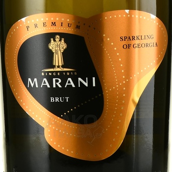 Marani White Brut - игристое вино Марани Белое Брют 0.75 л