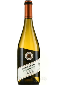 Juan Carrau Chardonnay - вино Хуан Каррау Шардоне 2023 год 0.75 л белое сухое