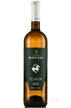 Marani Telavuri - вино Марани Телавури 2022 год 0.75 л белое сухое