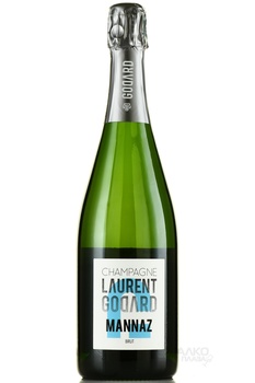 Laurent Godard Mannaz Brut - шампанское Лоран Годар Манназ Брют 2018 год 0.75 л белое брют