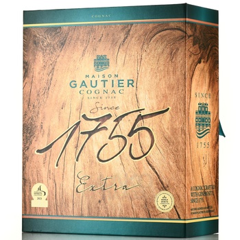 Gautier XO Extra 1755 - коньяк Готье XO Экстра 1755 0.75 л
