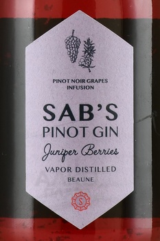 SAB’S Pinot Gin - САБ’С Пино Джин 0.5 л