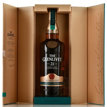 The Glenlivet 21 Years Old - виски Гленливет 21 год 0.7 л в п/у