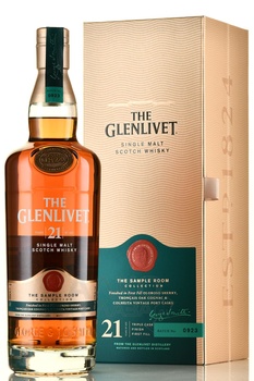 The Glenlivet 21 Years Old - виски Гленливет 21 год 0.7 л в п/у