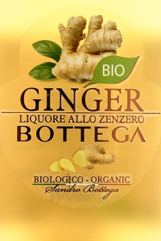 Bottega Ginger Bio - ликер Джинджер Био Боттега 0.5 л