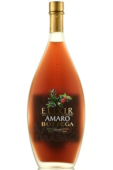 Bottega Elixir Amaro Erbe Alpine - ликер Эликсир Амаро Эрбе Альпине Боттега 0.5 л