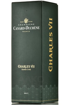 Champagne Canard-Duchene Charles VII - шампанское Шампань Канар-Дюшен Шарль 7 2020 год 0.75 л белое брют в п/у