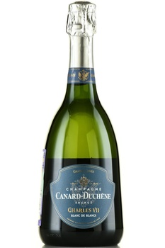 Champagne Canard-Duchene Charles VII Blanc de Blancs - шампанское Шампань Канар-Дюшен Шарль 7 Блан де Блан 2020 год 0.75 л белое брют в п/у