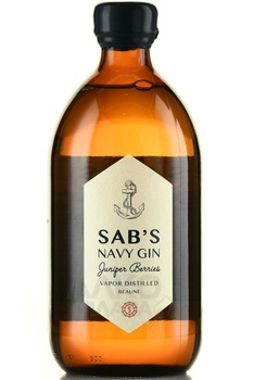 SAB’S Navy Gin - джин САБ’С Нэви Джин 0.5 л