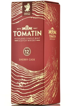 Tomatin 12 Year Old Sherry Casks - виски Томатин 12 лет Шерри Каск 0.7 л в п/у