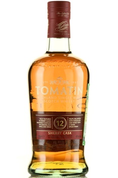 Tomatin 12 Year Old Sherry Casks - виски Томатин 12 лет Шерри Каск 0.7 л в п/у