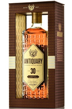 Antiquary 30 Year Old - виски Антиквари 30 лет 0.7 л в п/у