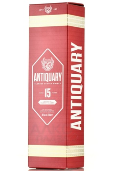 Antiquary 15 Year Old - виски Антиквари 15 лет 0.7 л в п/у