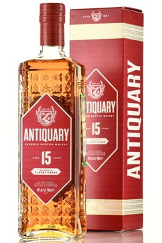 Antiquary 15 Year Old - виски Антиквари 15 лет 0.7 л в п/у