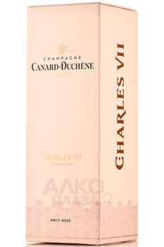 Champagne Canard-Duchene Charles VII Rose - шампанское Шампань Канар-Дюшен Шарль 7 Розе 2019 год 0.75 л брют розовое в п/у