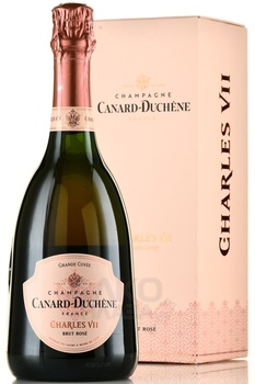 Champagne Canard-Duchene Charles VII Rose - шампанское Шампань Канар-Дюшен Шарль 7 Розе 2019 год 0.75 л брют розовое в п/у