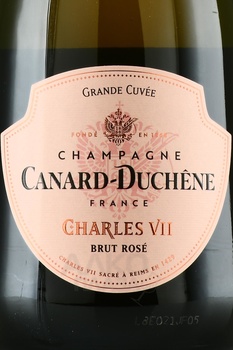 Champagne Canard-Duchene Charles VII Rose - шампанское Шампань Канар-Дюшен Шарль 7 Розе 2019 год 0.75 л брют розовое в п/у