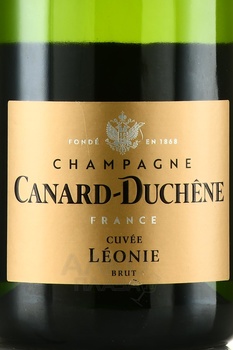 Champagne Canard-Duchene Cuvee Leonie - шампанское Шампань Канар-Дюшен Кюве Леони 2018 год 0.75 л белое брют в п/у