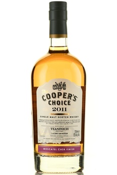 The Cooper’s Choice Teaninich Moscatel Single Malt Scotch Whisky - виски Зе Куперс Чойс Тининич Москатель Сингл Молт Скоч Виски 0.7 л в п/у