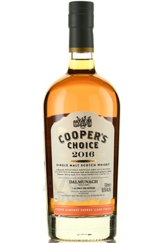 The Cooper’s Choice Dalmunach Pedro Ximenez Single Malt Scotch Whisky - виски Зе Куперс Чойс Далмунах Педро Хименос Сингл Молт Скоч Виски 0.7 л в п/у