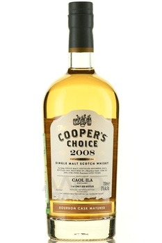 The Cooper’s Choice Caol Ila Bourbon Single Malt Scotch Whisky - виски Зе Куперс Чойс Кол Ила Бурбон Сингл Молт Скоч Виски 0.7 л в п/у