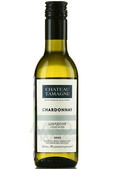 Chateau Tamagne Chardonnay de Tamani - вино Шато Тамань Шардоне Тамани 0.187 л белое сухое