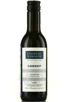 Chateau Tamagne Cabernet Tamagne - вино Шато Тамань Каберне Тамани 0.187 л красное сухое