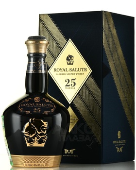 Chivas Royal Salute 25 Years Old The Treasured Blend - виски Чивас Роял Салют 25 лет Трежеред Бленд 0.7 л в п/у