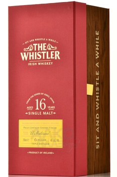 The Whistler Single Malt Palo Cortado Sherry Finish 16 Years Old - виски Уистлер Сингл Молт Пало Кортадо Шерри Финиш 16 лет 0.7 л в п/у