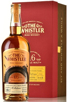 The Whistler Single Malt Palo Cortado Sherry Finish 16 Years Old - виски Уистлер Сингл Молт Пало Кортадо Шерри Финиш 16 лет 0.7 л в п/у