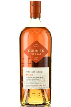 Prunier VSOP Grande Champagne - коньяк Прунье ВСОП Гранд Шампань 0.7 л в п/у