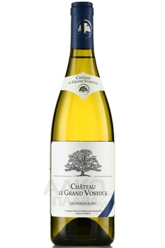 Chateau Le Grand Vostock Sauvignon Blanc - вино Шато ле Гран Восток Совиньон Блан 0.75 л белое сухое