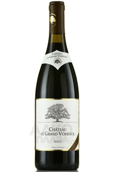 Chateau Le Grand Vostock Merlot - вино Шато ле Гран Восток Мерло 0.75 л красное сухое