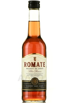 Romate Brandy de Jerez Solera Reserva - Бренди де Херес Солера Резерва Ромате 0.35 л