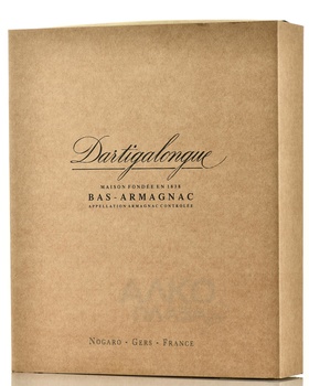 Collection Bas Armagnac Dartigalongue (VSOP,XO,Hors d’age) - набор из 3 бутылок арманьяка Дартигалон (ВСОП, ХО, Ор д’Аж) 0.2 л