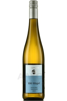 Wittmann 100 Hugel Riesling - вино 100 Холмов Рислинг 0.75 л белое сухое