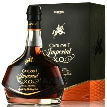 Brandy de Jerez Carlos I Imperial XO - Бренди де Херес Карлос 1 Империал ХО 0.7 л в п/у